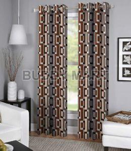 Knitting Print Curtains