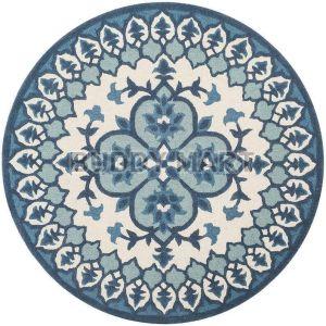 Wool Round Hand Tufted Rugs