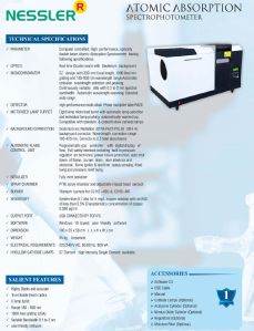 Atomic Absorption Spectrophotometer