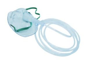 Oxygen Face Mask With Star Lumen Tube