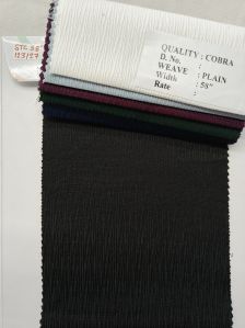 cobra plain cotton shirting fabric