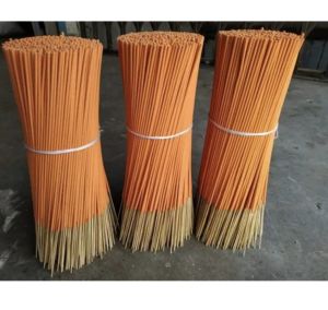12 Inch Mosquito Colored Raw Agarbatti