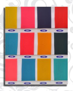 49 Plain & Dyed Crape Fabric