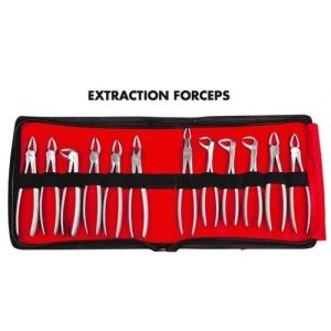 Extraction Forceps Kit Set of 12 (Dental Instrument)