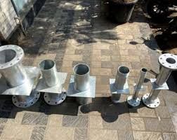 Ss304 Stainless Steel Puddle Flange