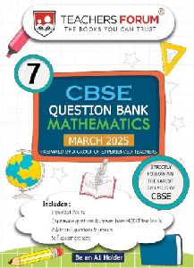 teachers forum class 7 mathematics cbse question bank