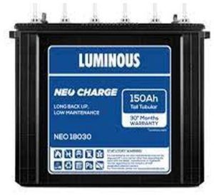 Luminous Neo Charge NEO 18030 Tall Tubular Inverter Battery