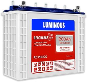 Luminous Red Charge RC 25000 Tubular Inverter Battery