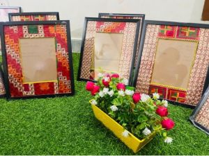 Phulkari Embroidered Photo Frames