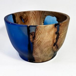 WOODEN RESIN FRUIT BOWL