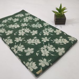Dabu hand block printed cotton fabric
