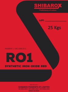 Red R01 Synthetic Iron Oxide Pigment