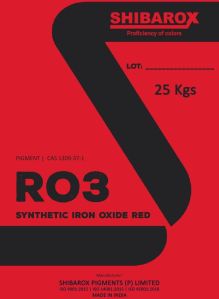 Red R03 Synthetic Iron Oxide Pigment