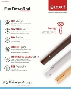 Ceiling Fan Pipe Rods