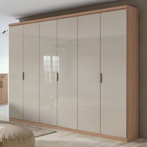 High Gloss Laminated Shutter Wardrobe