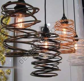Spiral Decorative Hanging Light