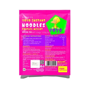 Yoyo Foxtail Millet Noodles 165gm