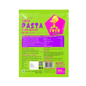 Yoyo Kodo Millet Pasta 165gm