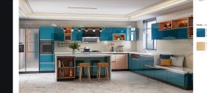 Godrej interior modular kitchen & Chimney service