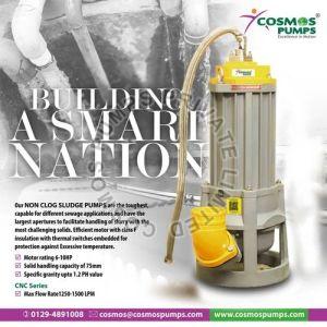 Submersible Non Clog Sludge Pump