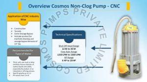 Submersible Non Clog Sludge Pump