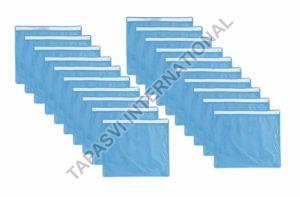 20 Pcs Combo Blue Non Woven Plain Saree Cover