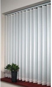 White PVC Vertical Window Blinds