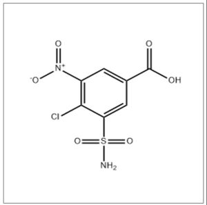 4-Chloro-3-nitro-5-sulfamoyl benzoic acid