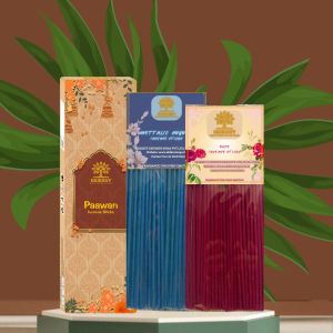 Paawan Mettalic August and Rose Incense Sticks Combo Pack