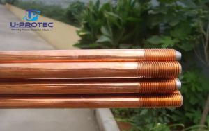 Copper bonded rod