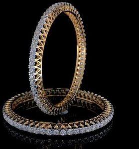 Diamond Studded Bangle