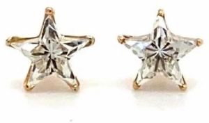 Star Diamond Earring