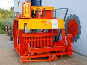 Manual Concrete Block Making Machine