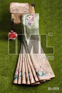 New Digital Screen Printed Sarees