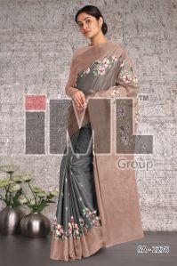 Digital Printed Amirah Silk Sarees