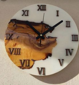 Epoxy Resin Wall Clock