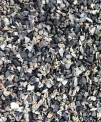 Black Granules Washed Cinder