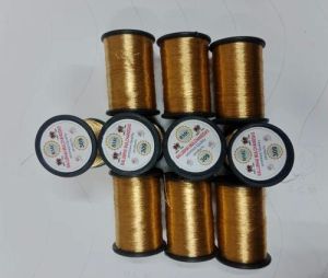 No. 304 Golden Zari Thread Roll