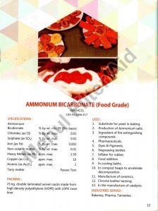 Ammonium Bicarbonate Powder