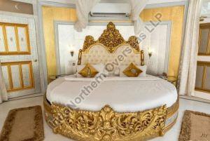 Maharaja Wooden Double Bed