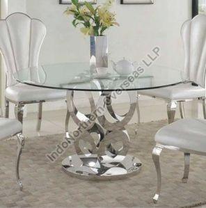 Glass Dining Table Set