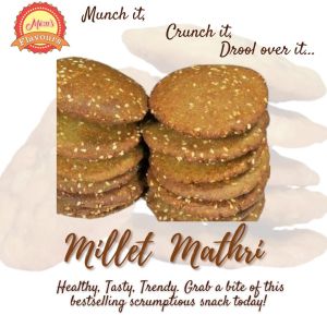 Namkeen Millet Mathri