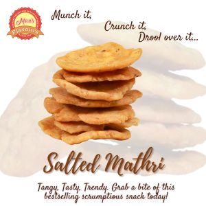 Namkeen Plain Salted Mathri