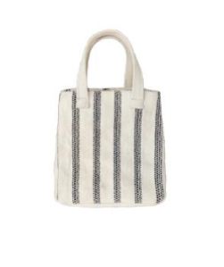 SEI-B-1770 White Cotton Handmade Bag