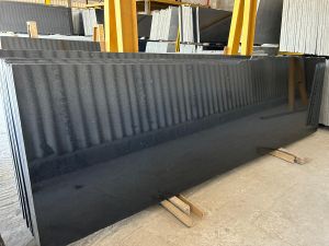 polished absolute black granite