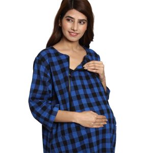 Woolen Maternity Feeding Dress