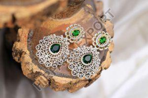 Party Wear Diamond Earrings