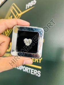 10CT Heart Shape Lab Grown Diamond