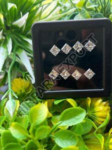 I CT Princess Cut Lab Grown Diamond