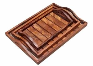 Wooden Tray Sets